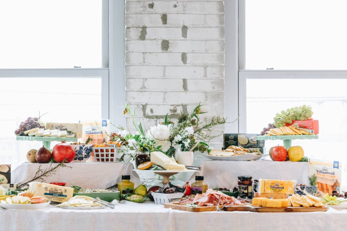 Tillamook Cheeseboard Challenge, featuring creative cheese boards made with Tillamook’s premium dairy products, celebrating culinary creativity and rich flavors, perfect for food and event photography.